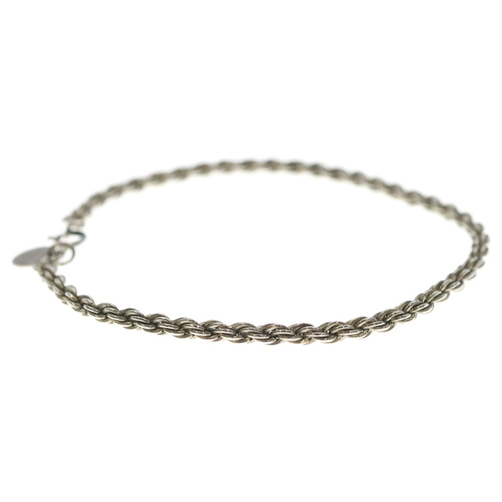 TIFFANY & Co.(ティファニー) ツイストロープチェーン ブレスレット シルバー SV925