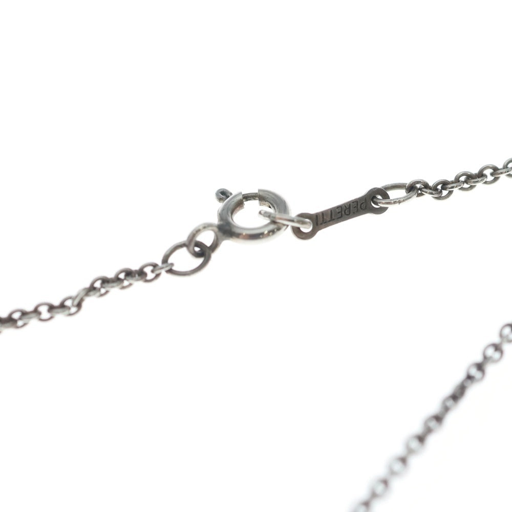 TIFFANY & Co.(ティファニー) オープンハート ネックレス ペンダント チェーン シルバー Sv925 5.6g レディース