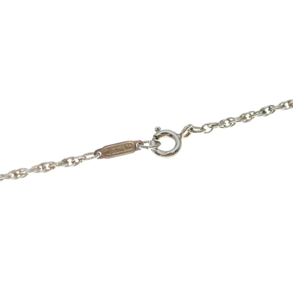 TIFFANY & Co.(ティファニー) ロゴコンビ コインネックレス ペンダント チェーン ゴールド×シルバー Au750/Sv925