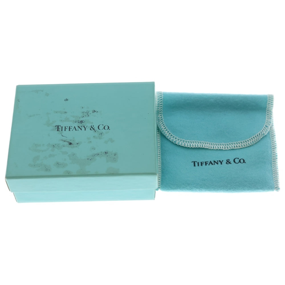 TIFFANY & Co.(ティファニー) ロゴコンビ コインネックレス ペンダント チェーン ゴールド×シルバー Au750/Sv925