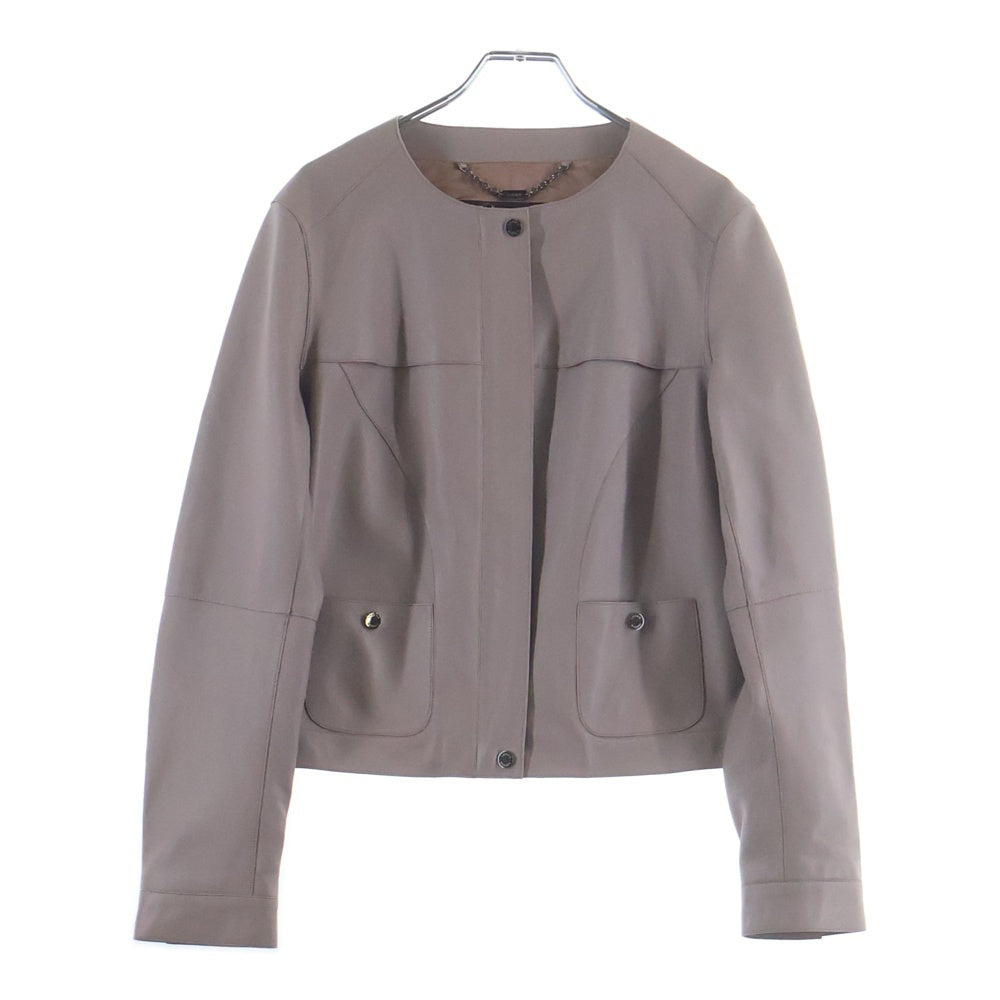 LOEWE(ロエベ) ラムレザージャケット ローズピンク 40 レディース
