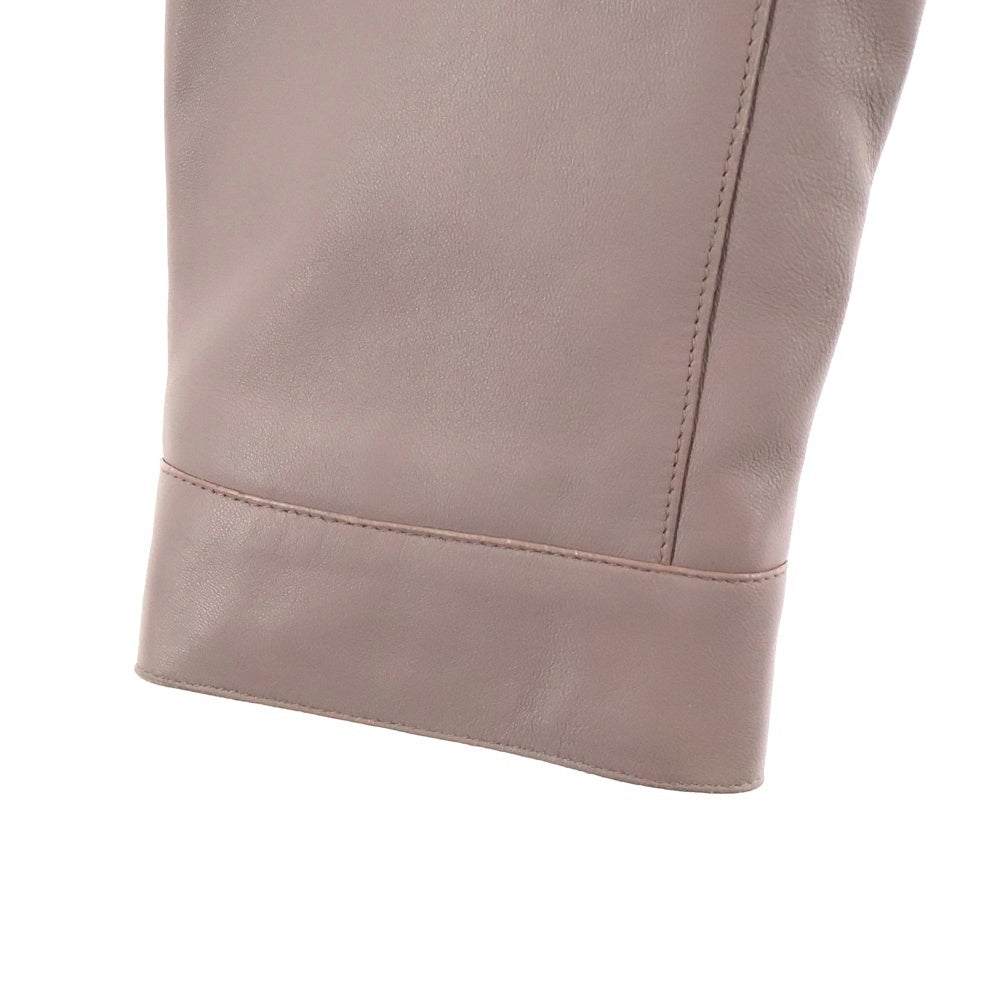 LOEWE(ロエベ) ラムレザージャケット ローズピンク 40 レディース