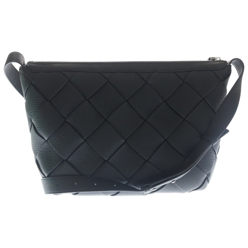 BOTTEGA VENETA(ボッテガヴェネタ) ディアゴ ホーボー ショルダーバッグ ブラック レザー シルバー金具 レディース