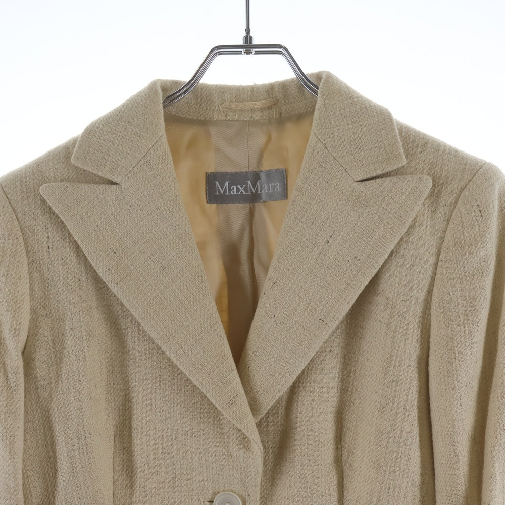 Max Mara(マックスマーラ) ジャケット アイボリー 36 レディース