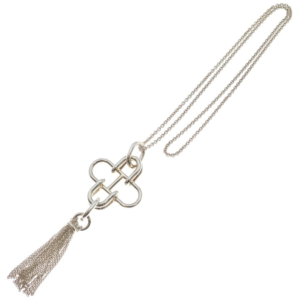 HERMES(エルメス) ローズ ド メール ネックレス Ag925 シルバー