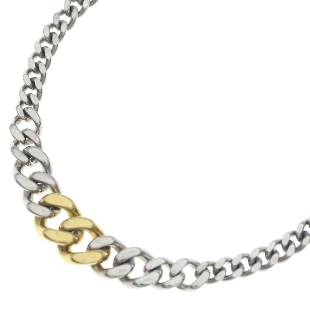 TOMWOOD(トムウッド) Dean Chain Duo ディーン チェーン デュオ ネックレス ペンダント チェーン シルバー×ゴールド 101250-18