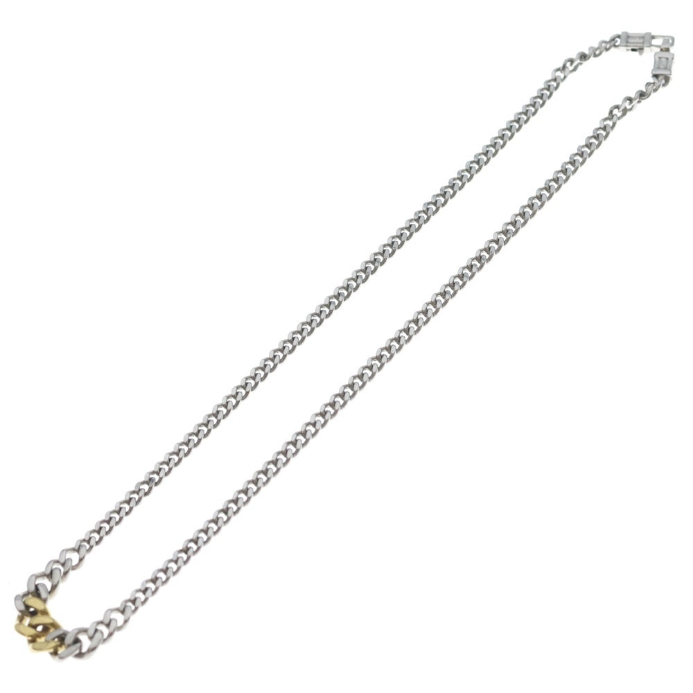 TOMWOOD(トムウッド) Dean Chain Duo ディーン チェーン デュオ ネックレス ペンダント チェーン シルバー×ゴールド 101250-18