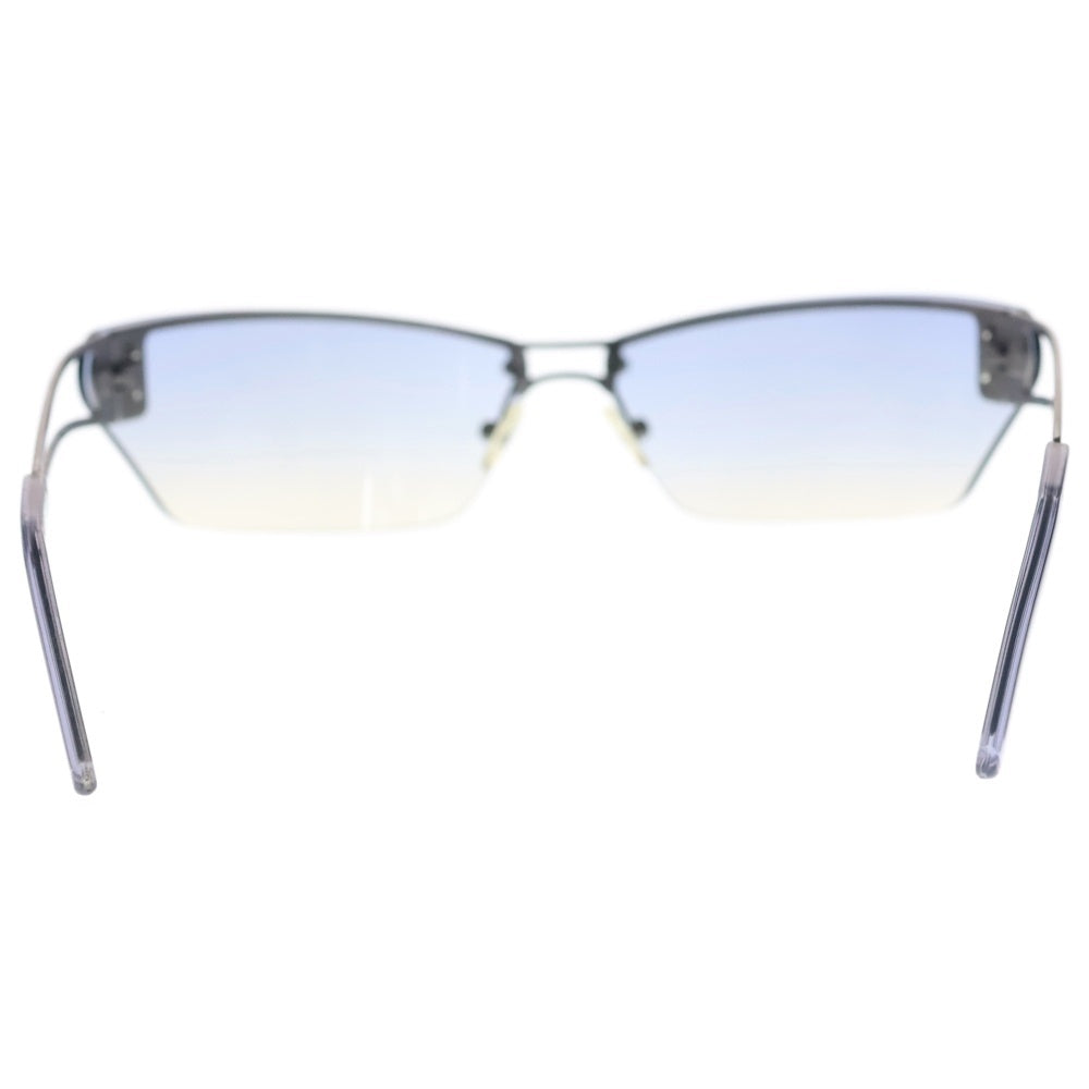 VERSACE(ヴェルサーチ) N25 メデューサ リムレス カラーレンズ サングラス メガネ 眼鏡 アイウェア シルバー 89M/538 レディース