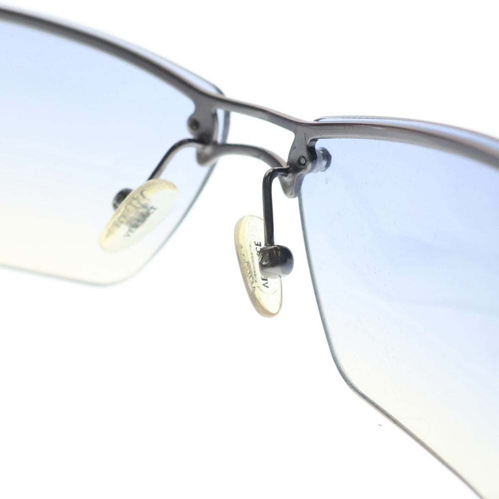 VERSACE(ヴェルサーチ) N25 メデューサ リムレス カラーレンズ サングラス メガネ 眼鏡 アイウェア シルバー 89M/538 レディース