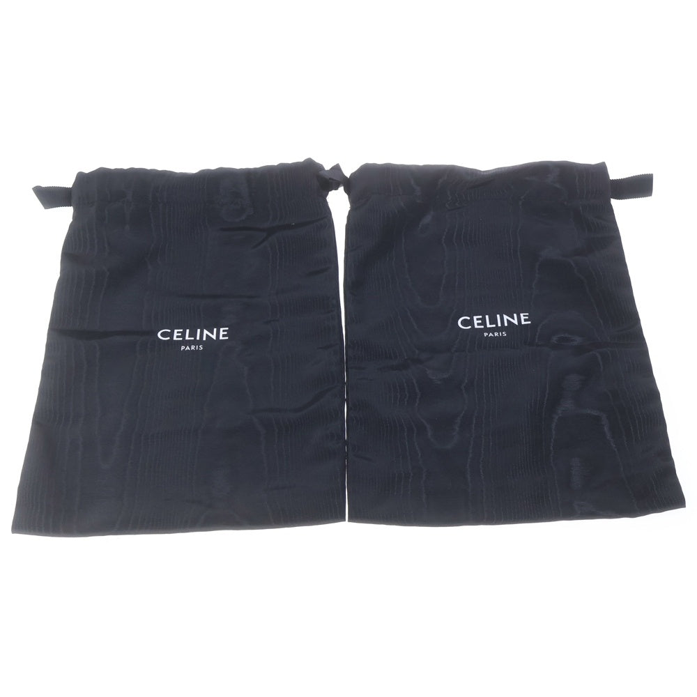 CELINE(セリーヌ) ルコ フリンジ ローファー ネイビー 36.5 レディース