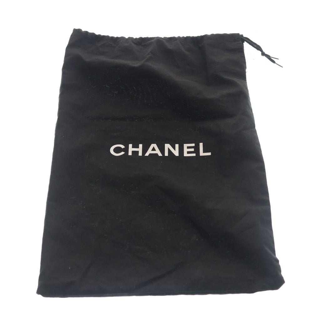 CHANEL(シャネル) ワイルドステッチ タブレットケース トートバッグ ハンドバッグ ホワイト レザー シルバー金具 レディース