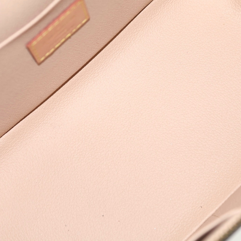LOUIS VUITTON(ルイヴィトン) モノグラム ニースBB バニティ ハンドバッグ ポーチ ケース ブラウン レザー×PVC M42265 ゴールド金具 レディース