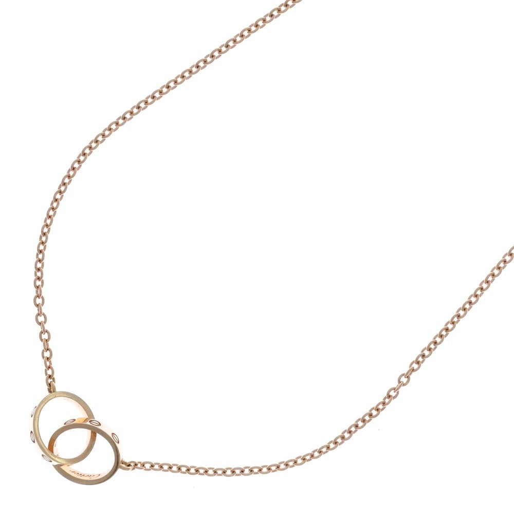 Cartier(カルティエ) ベビーラブ ネックレス ペンダント チェーン ピンクゴールド 750PG 6.5g レディース