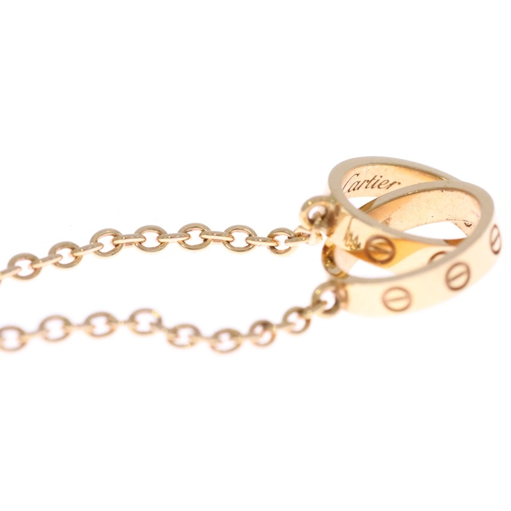 Cartier(カルティエ) ベビーラブ ネックレス ペンダント チェーン ピンクゴールド 750PG