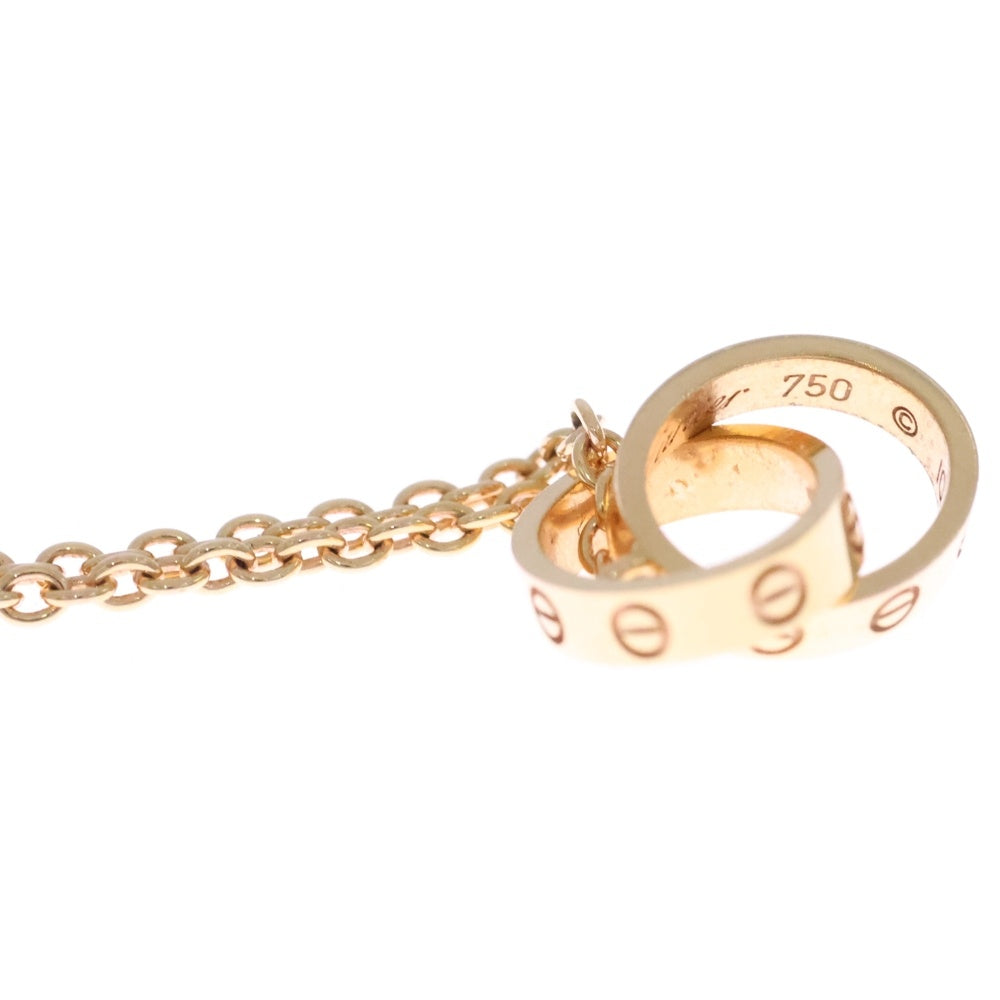 Cartier(カルティエ) ベビーラブ ネックレス ペンダント チェーン ピンクゴールド 750PG