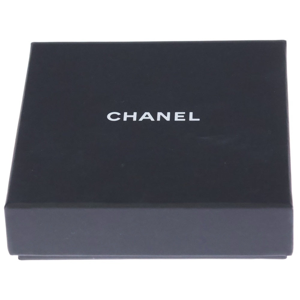 CHANEL(シャネル) ココマーク フープピアス ゴールド×ブラック レディース