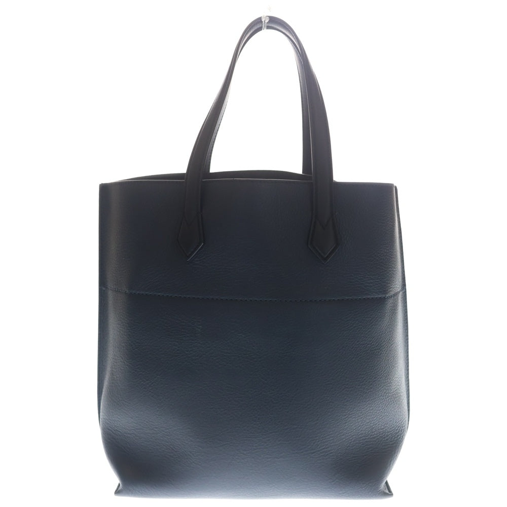 FENDI(フェンディ) トートバッグ ハンドバッグ ブラック×ネイビー レザー 8BH260 レディース