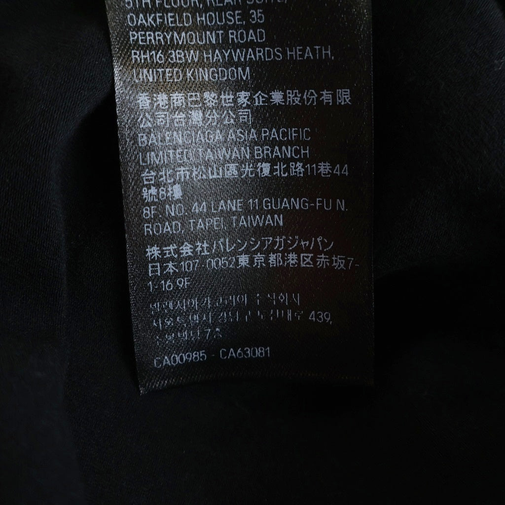 BALENCIAGA(バレンシアガ) GARDE-ROBE ロングTシャツ ブラック