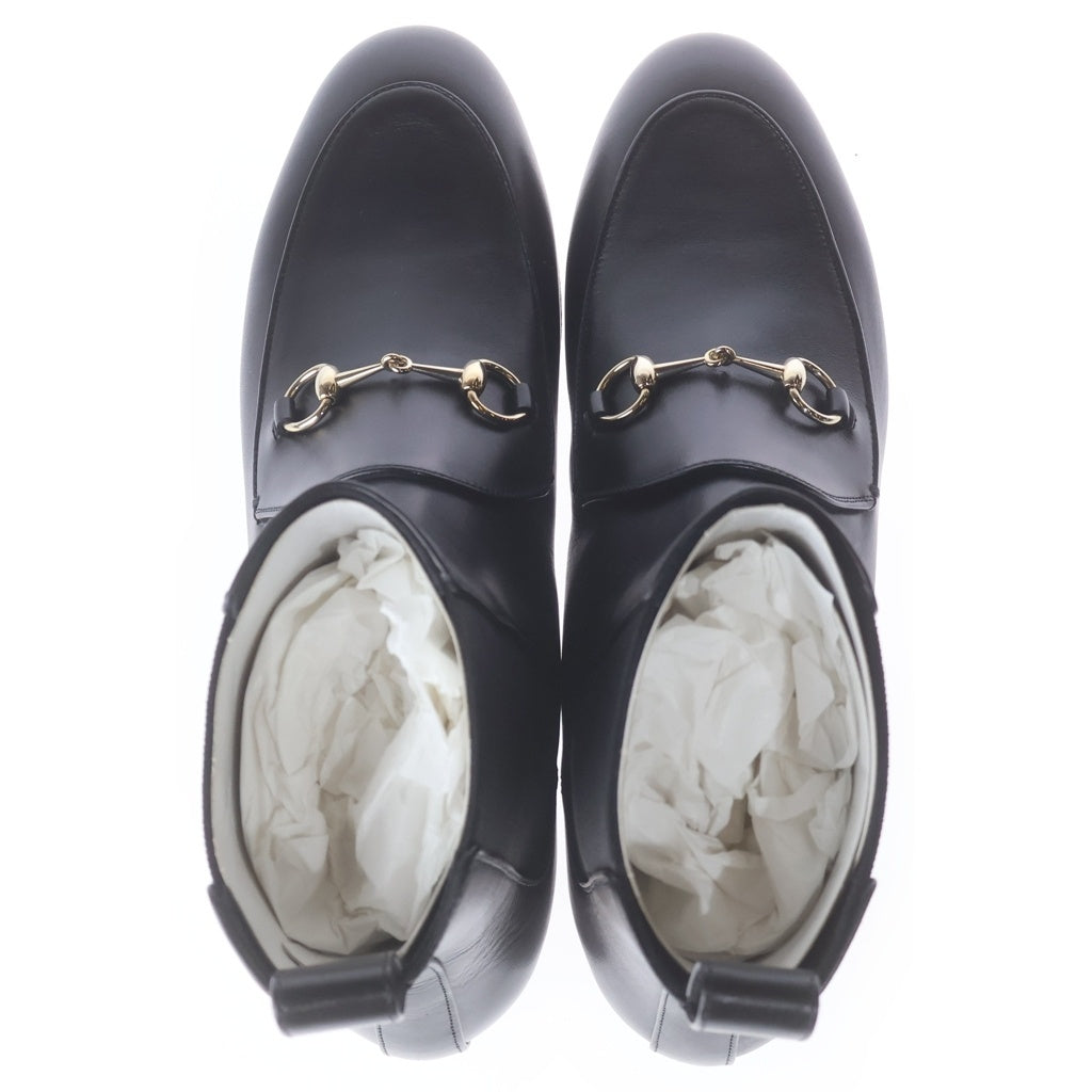 GUCCI(グッチ) ヨルダーン アンクルブーツ ブラック レザー #39 787188 レディース