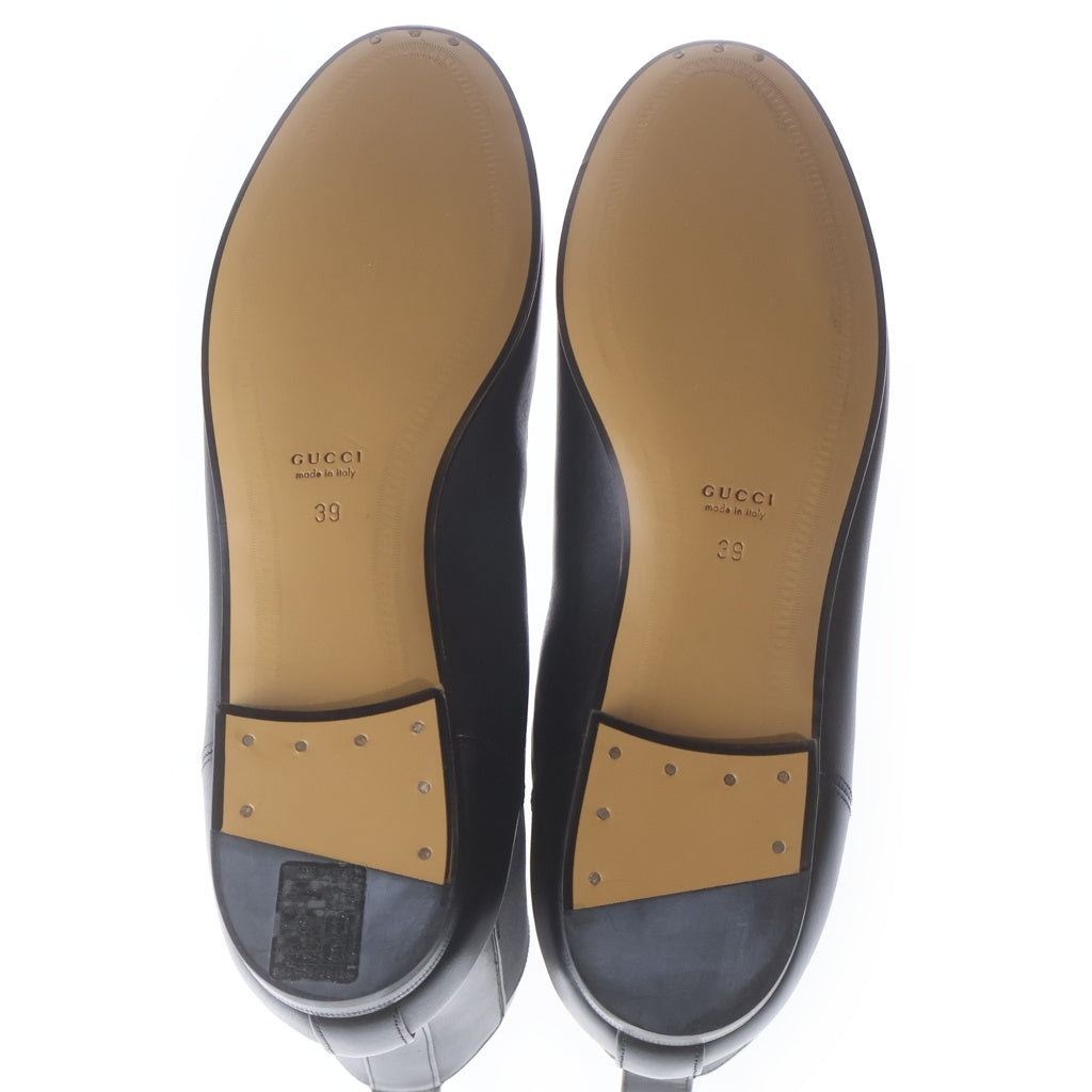 GUCCI(グッチ) ヨルダーン アンクルブーツ ブラック レザー #39 787188
