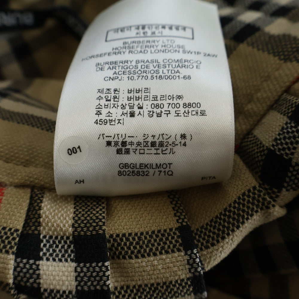 BURBERRY(バーバリー) ノバチェック プリーツスカート ベージュ #38 レディース