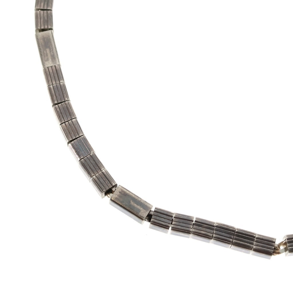 GUCCI(グッチ) ブロックチェーン ネックレス シルバー Ag925 アクセサリー