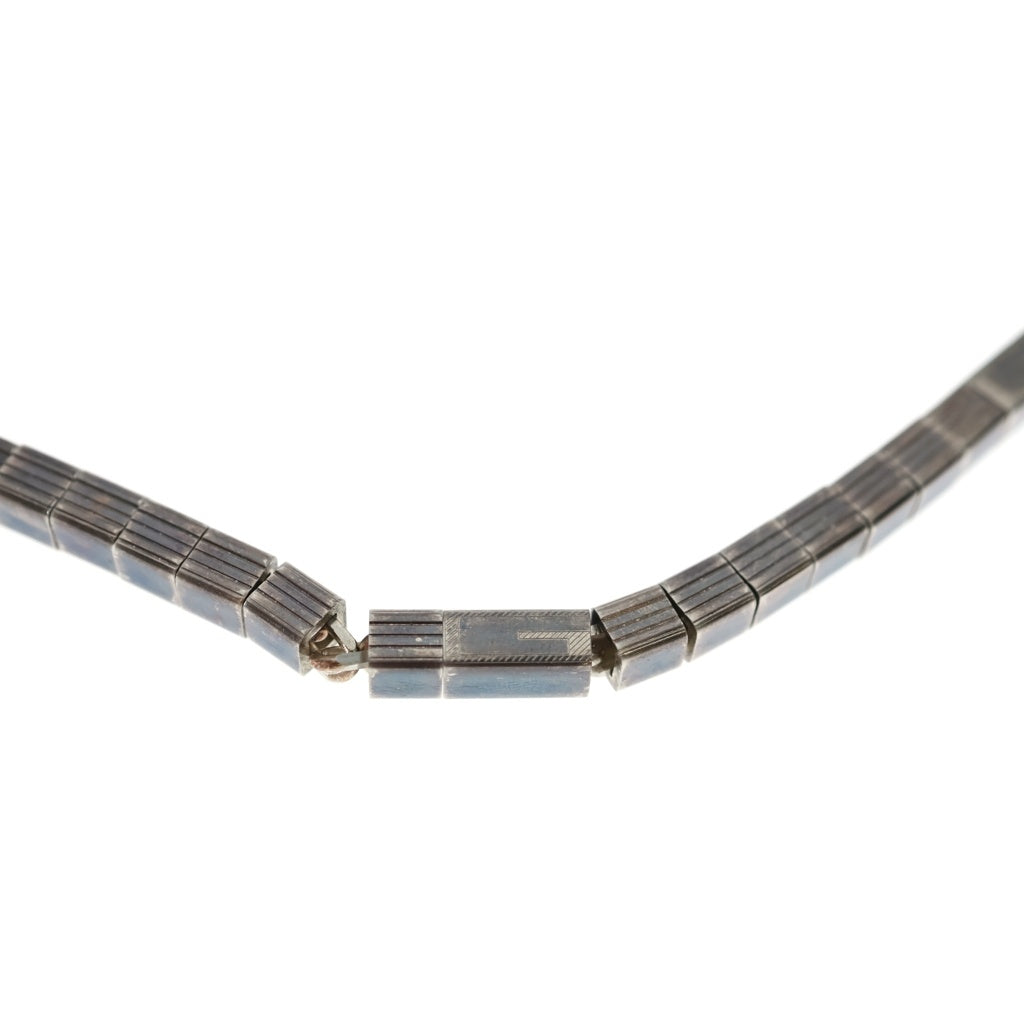 GUCCI(グッチ) ブロックチェーン ネックレス シルバー Ag925 アクセサリー