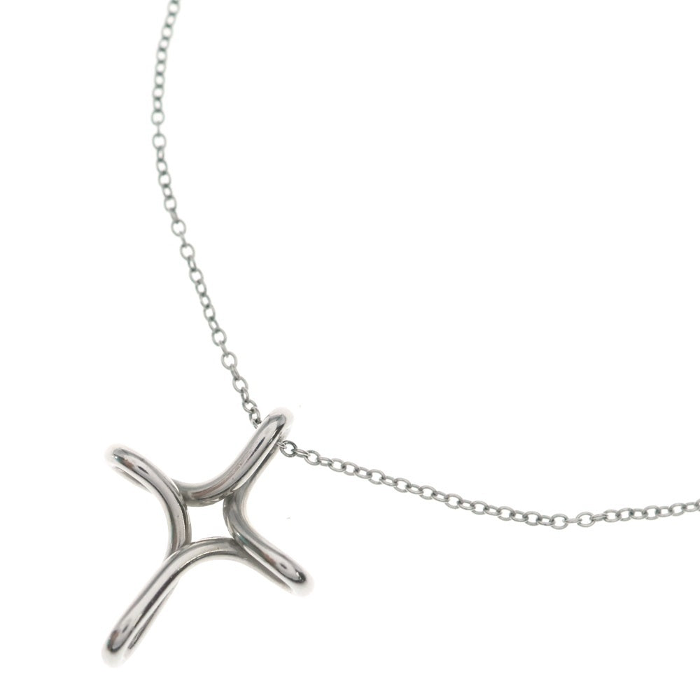 TIFFANY & Co.(ティファニー) インフィニティ クロス ネックレス ペンダント チェーン プラチナ PT950