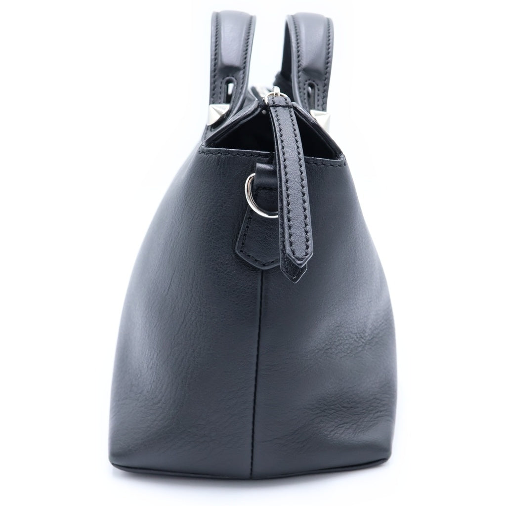 FENDI(フェンディ) バイザウェイ ミディアム レザー ブラック 8BL124 レディース