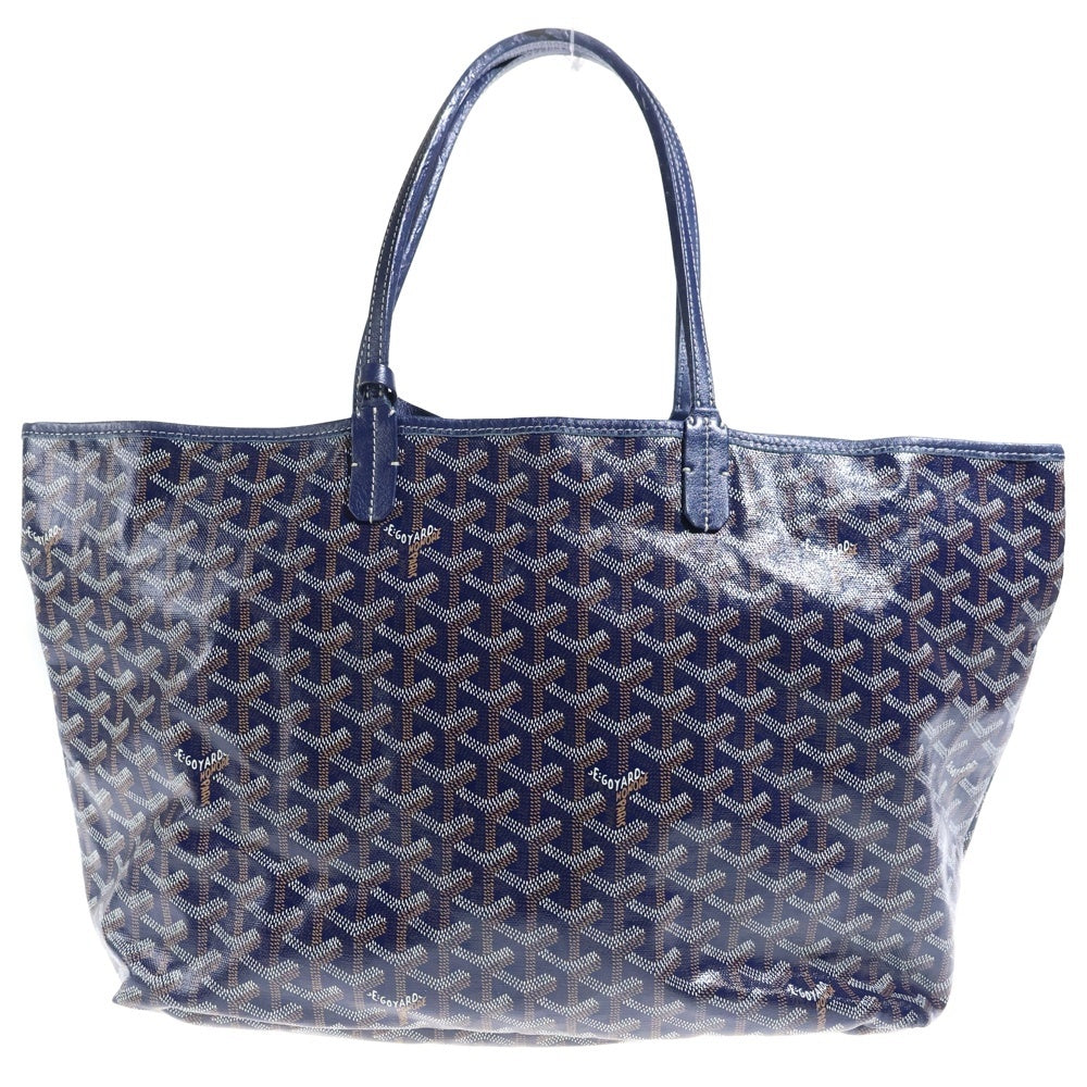 GOYARD(ゴヤール) サンルイPM トートバッグ ハンドバッグ ブルー ネイビー レザー レディース
