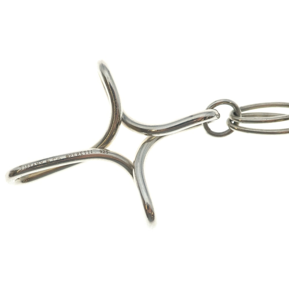 TIFFANY & Co.(ティファニー) インフィニティ クロス ラージ ペンダント ネックレス チェーン シルバー Ag925