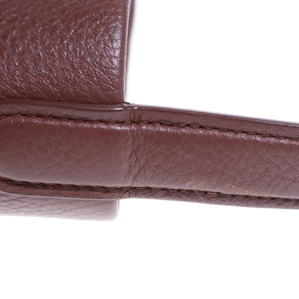 THE ROW(ザロウ) パークトート ハンドバッグ ミニバッグ スモール ブラウン レザー レディース