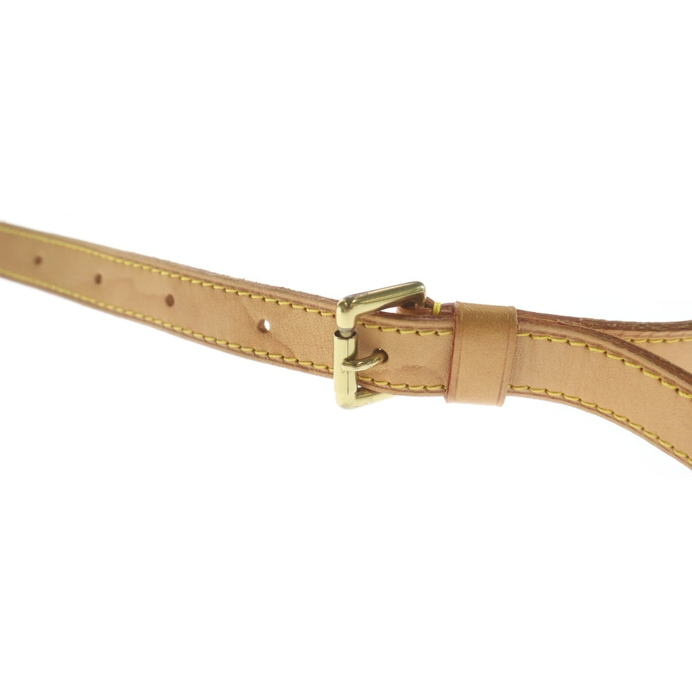 LOUIS VUITTON(ルイヴィトン) モノグラム ヴィバシテPM ショルダーバッグ ミニバッグ ブラウン レザー×PVC M51165 ゴールド金具 レディース