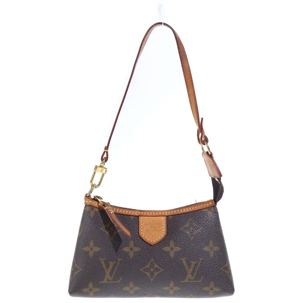 LOUIS VUITTON(ルイヴィトン) ミニ ポシェット ディライトフル モノグラム PVC レザーアクセサリーポーチ ゴールド金具 ブラウン M40309 レディース