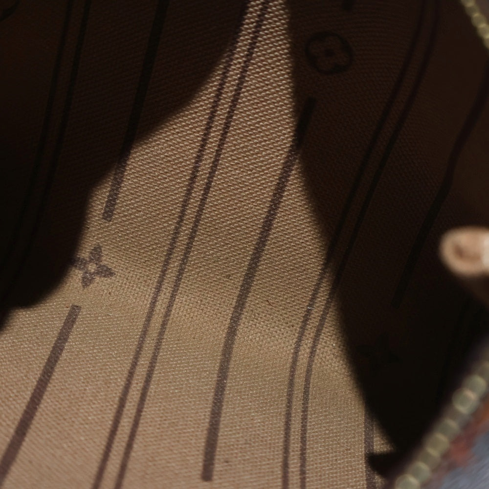 LOUIS VUITTON(ルイヴィトン) ミニ ポシェット ディライトフル モノグラム PVC レザーアクセサリーポーチ ゴールド金具 ブラウン M40309 レディース