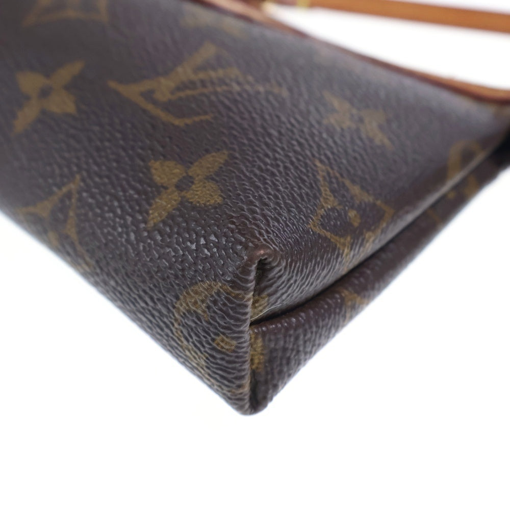 LOUIS VUITTON(ルイヴィトン) ミニ ポシェット ディライトフル モノグラム PVC レザーアクセサリーポーチ ゴールド金具 ブラウン M40309 レディース