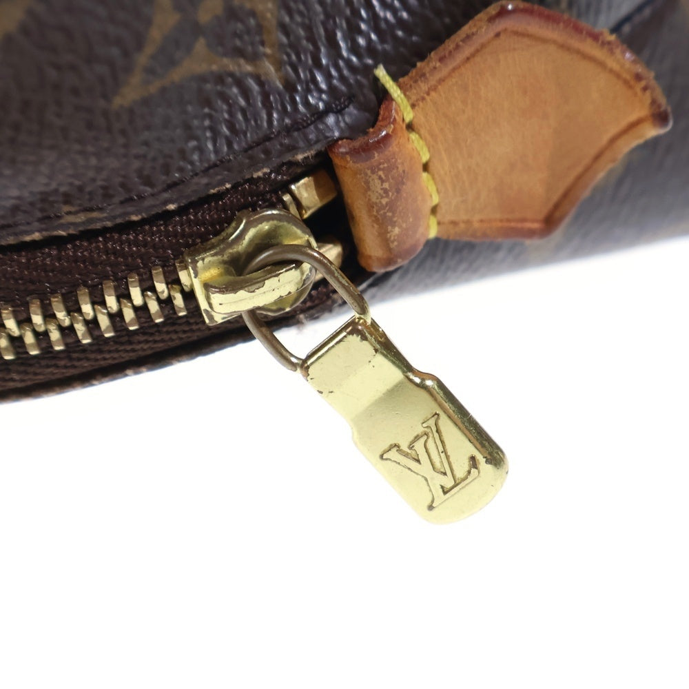 LOUIS VUITTON(ルイヴィトン) ポシェットコスメティックPM モノグラム PVC レザー ポーチ ゴールド金具 ブラウン M47515 レディース