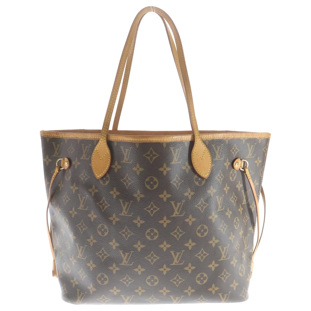 LOUIS VUITTON(ルイヴィトン) モノグラム ネヴァーフルMM トートバッグ ハンドバッグ ブラウン×ピンク レザー×PVC M50366 ゴールド金具 レディース