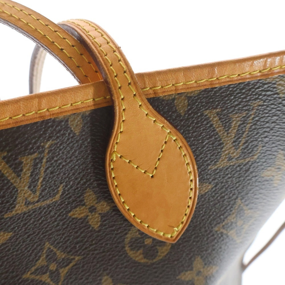 LOUIS VUITTON(ルイヴィトン) モノグラム ネヴァーフルMM トートバッグ ハンドバッグ ブラウン×ピンク レザー×PVC M50366 ゴールド金具 レディース