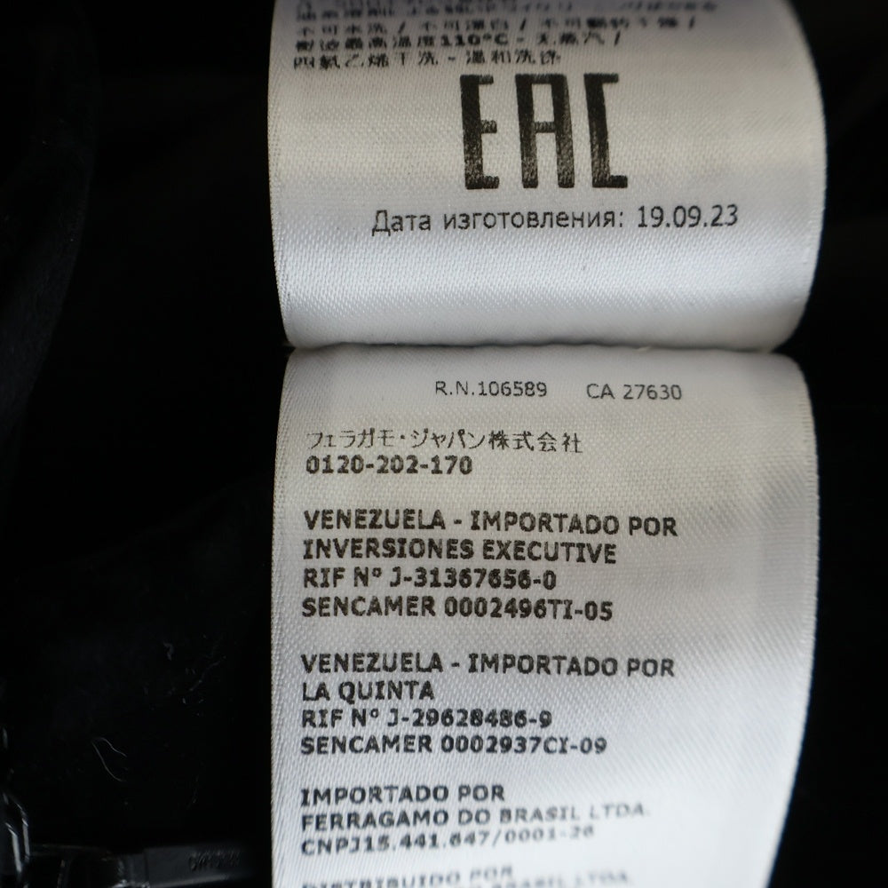 FERRAGAMO(フェラガモ) ベルベット スカート ブラック 13C751 レディース