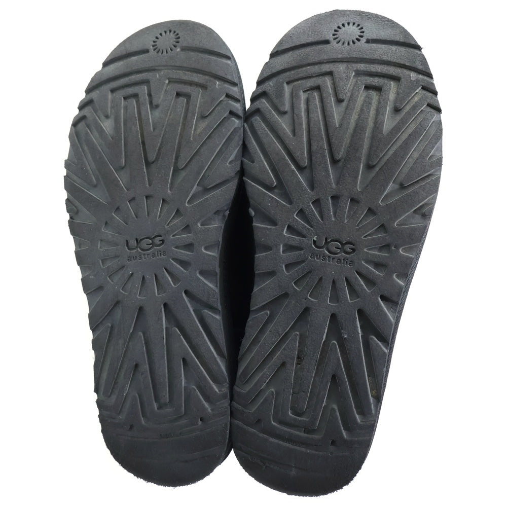 UGG(アグ) MINI BAILEY BUTTON BLING ベイリーボタン ムートン ショートブーツ ブラック 37/23.0cm 1003889 レディース