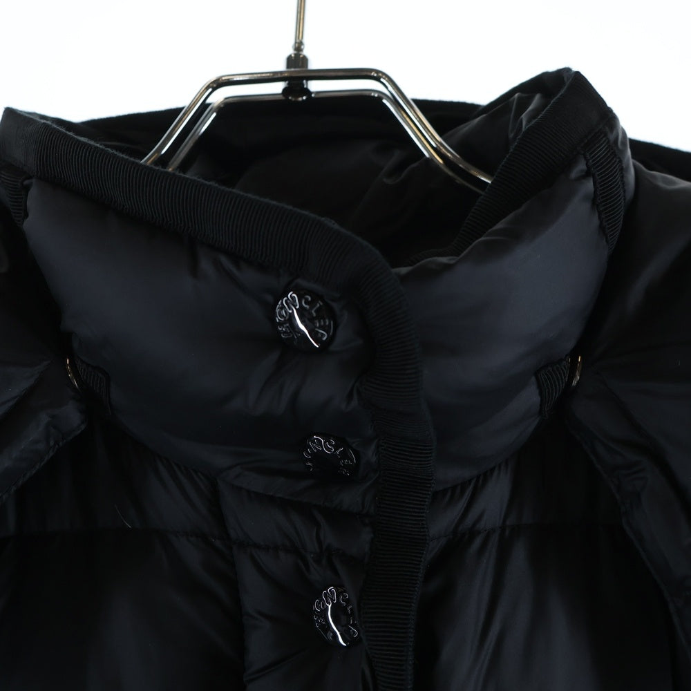 MONCLER(モンクレール) 16AW HERMINE エルミンヌ フーデッド ダウンコート ブラック レディース B20934930005 53048