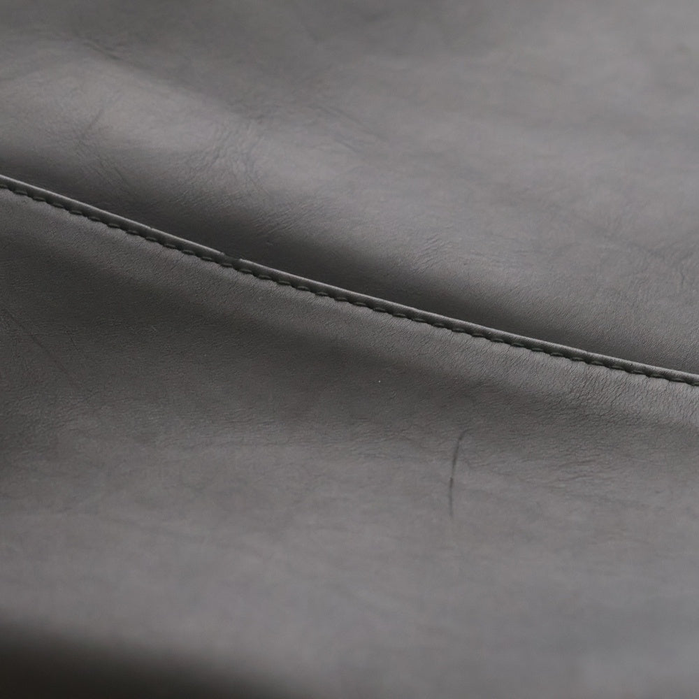 BOTTEGA VENETA(ボッテガヴェネタ) ショルダーバッグ ブラック レザー シルバー金具 レディース