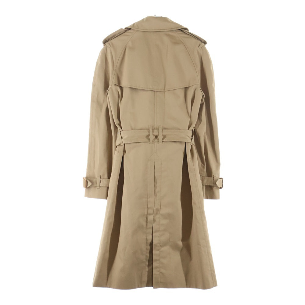 SAINT LAURENT PARIS(サンローランパリ) 13AW エディ期 裏地チェック ベルト付トレンチコート ベージュ 316130 YUB39 レディース