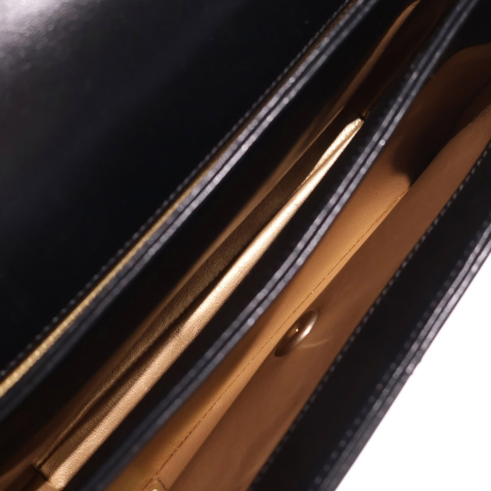 CHANEL(シャネル) トレンディCC トップハンドルバッグ 2WAYバッグ ショルダーバッグ チェーンバッグ ハンドバッグ ブラック ラムスキン ゴールド金具 レディース