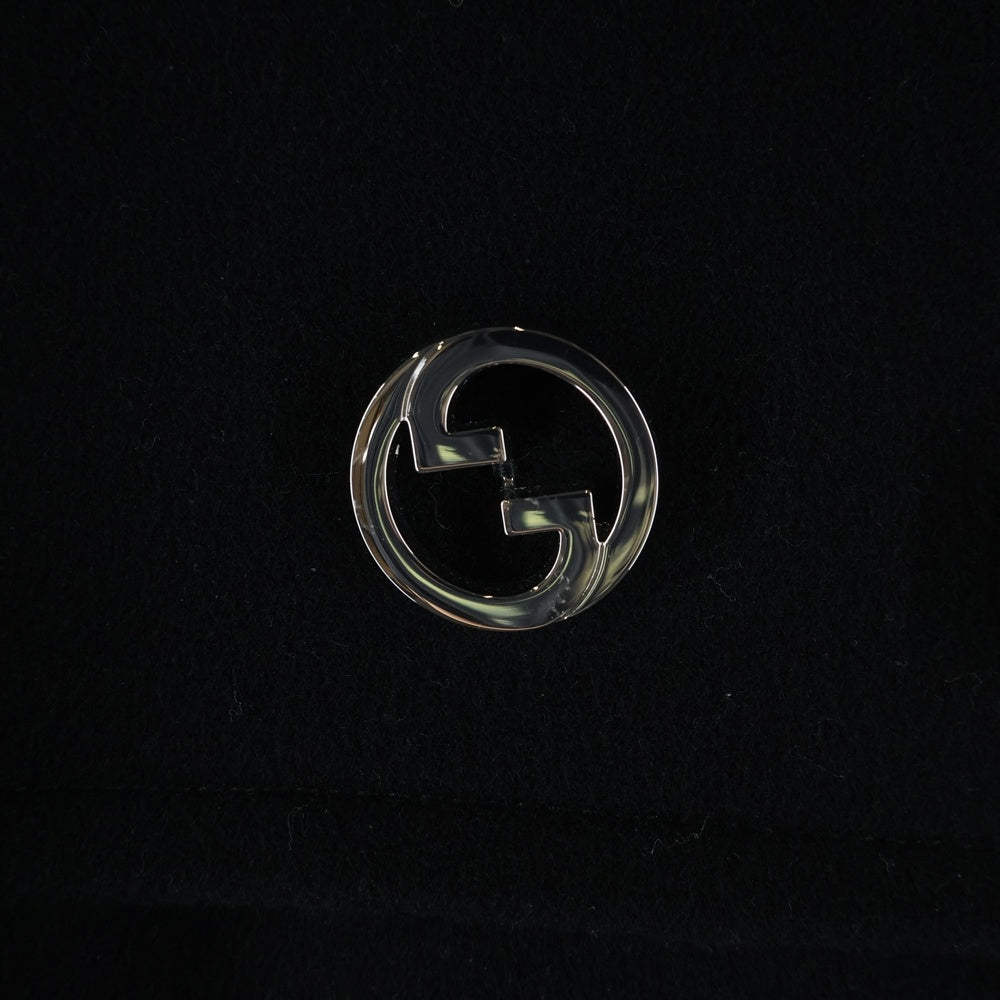 GUCCI(グッチ) 24AW ダブルブレスト ウール コート ブラック 806858 レディース