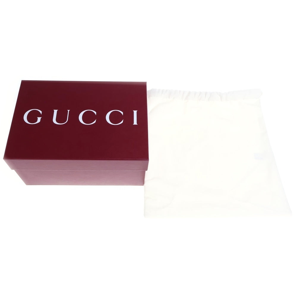 GUCCI(グッチ) GGマーモント キルティング ミニバケットバッグ ショルダーバッグ チェーンバッグ ブラック レザー 575163 ゴールド金具 レディース
