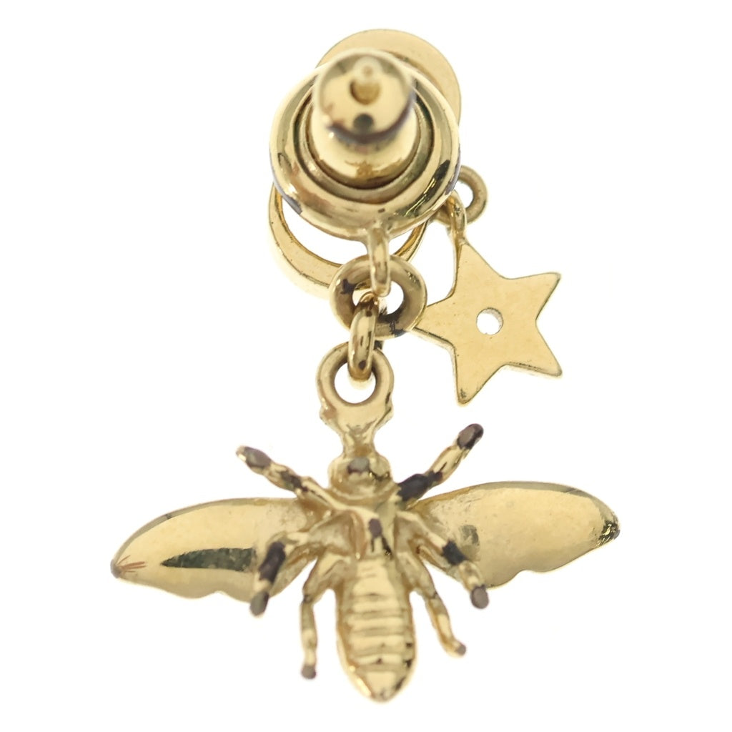 Christian Dior(クリスチャンディオール) CDロゴ ビー ドロップ ピアス ゴールド レディース