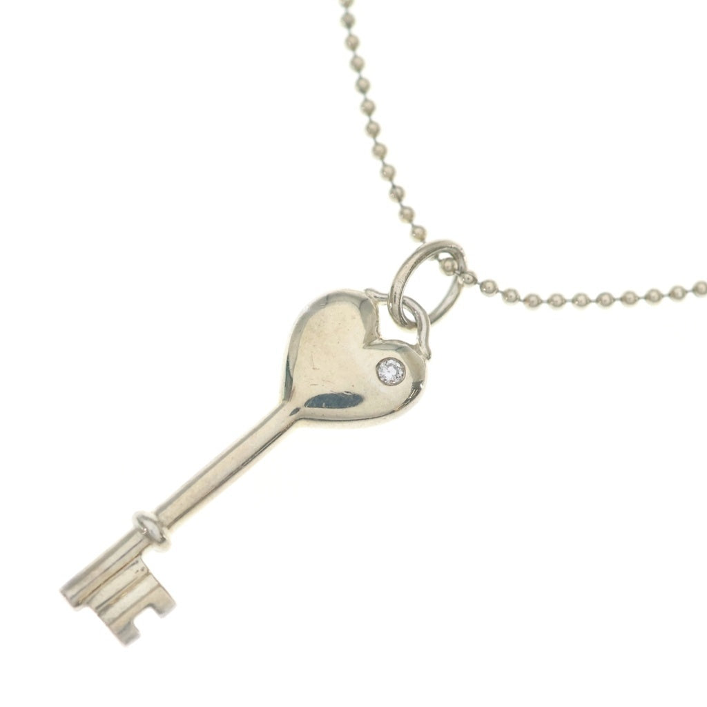 TIFFANY & Co.(ティファニー) ハートキー ネックレス ペンダント チェーン ボールチェーン SV925