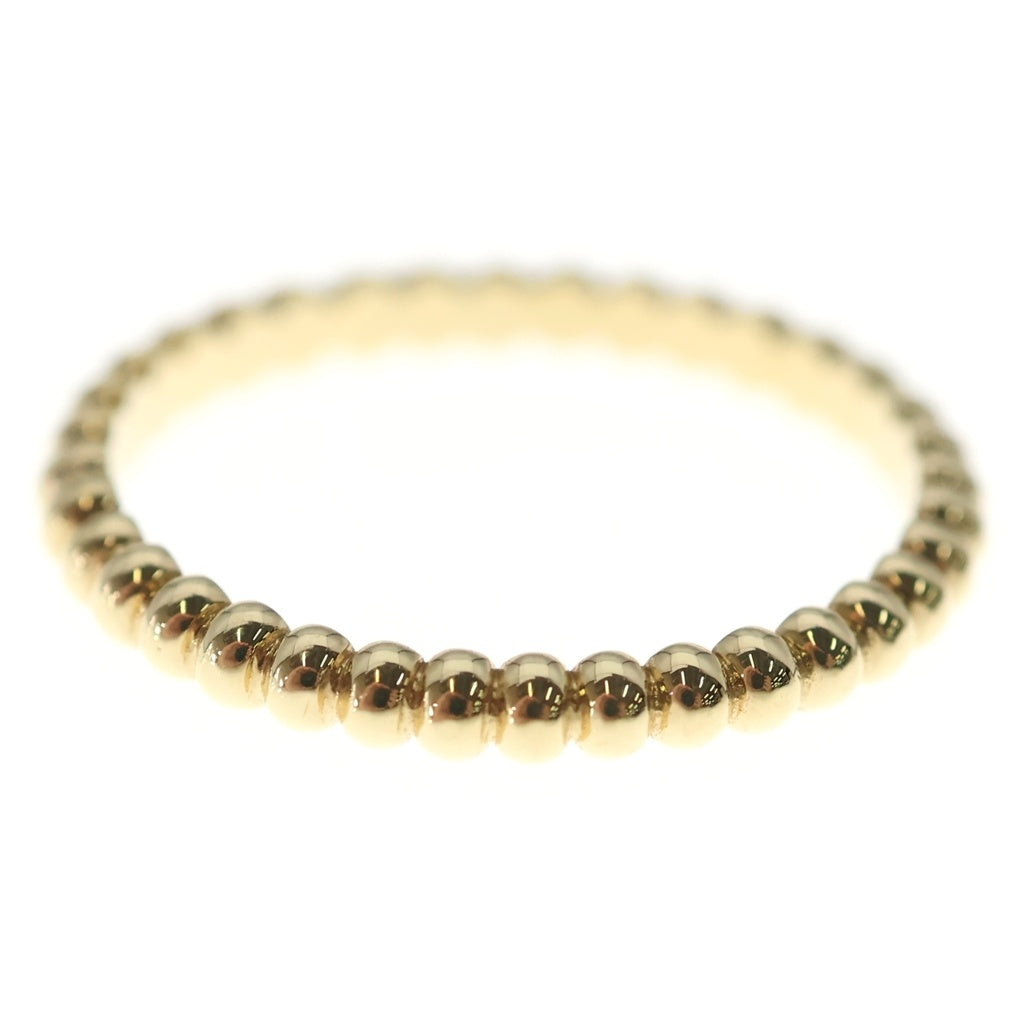 Van Cleef & Arpels(ヴァンクリーフアンドアーペル) ペルレ スモール リング ゴールド 750YG 2g #51 レディース